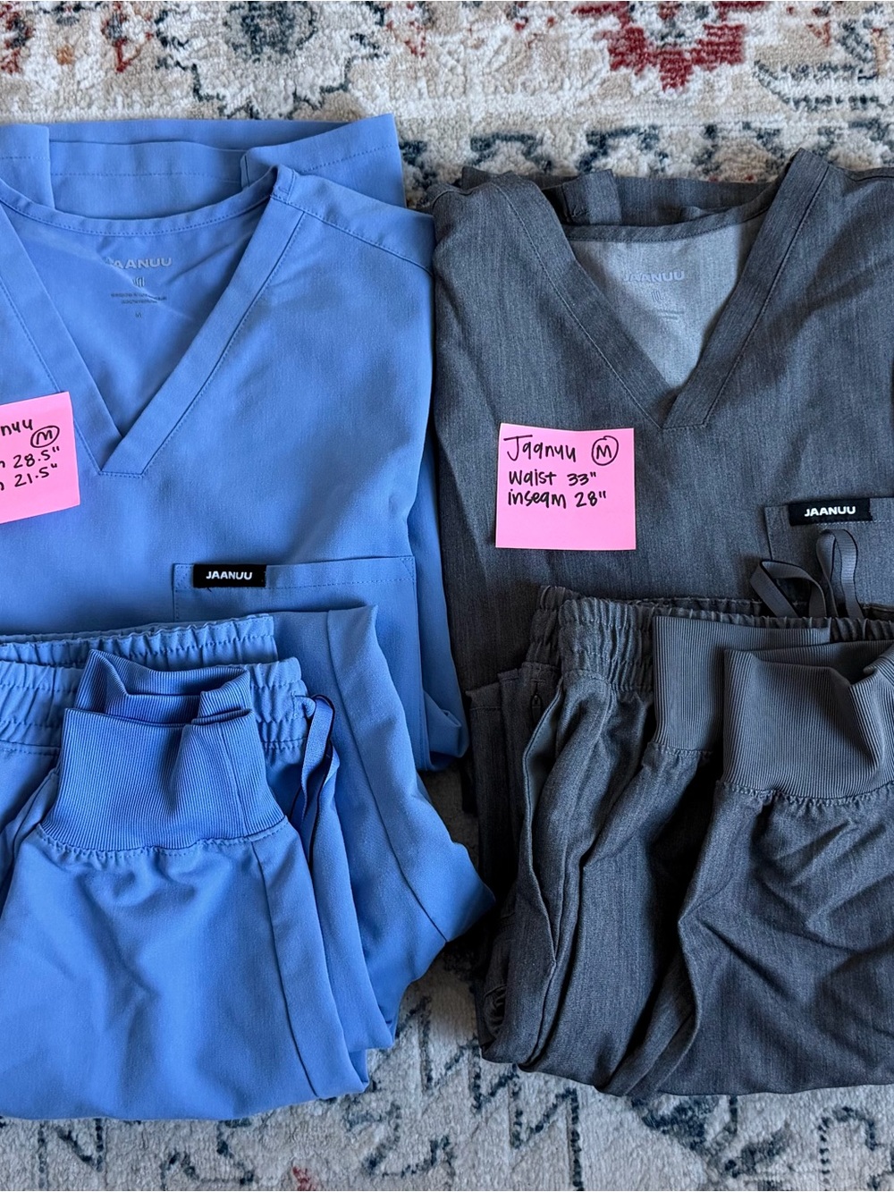 (2) Jaanuu Scrub Sets - Men's MEDIUM